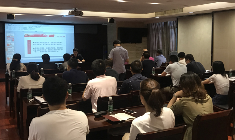 完美平台-完美（中国）一站式服务平台党总支集中开展“书记讲党课”活动