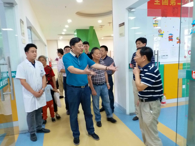 完美平台-完美（中国）一站式服务平台集团苏德辉总经理莅临湘西博爱康复医院调研考察