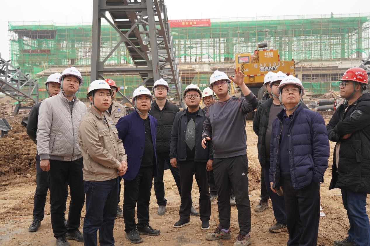 沅江市市长罗必胜调研完美平台-完美（中国）一站式服务平台沅江机制砂和砂石集散中心建设项目